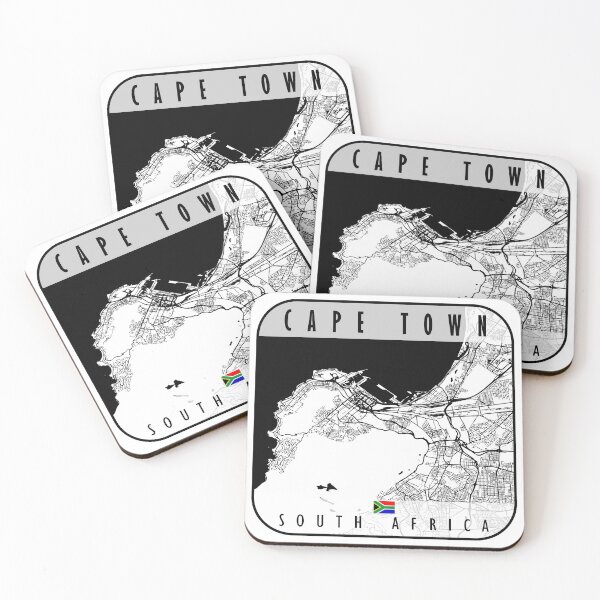 Item preview, CAPE TOWN MAP SOUTH AFRICA designed and sold by hatimelhag.