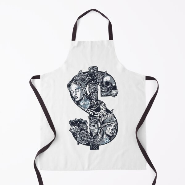 Item preview, Tattoo Girls In Dollar Sign designed and sold by Vector Scout Lab.