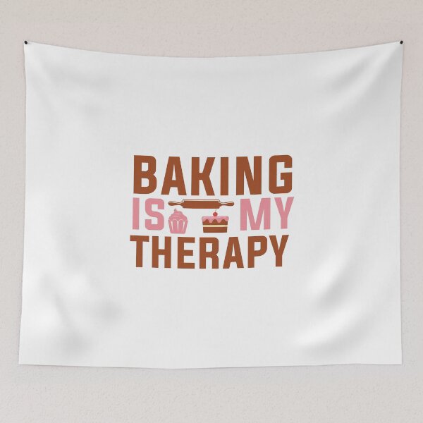 Item preview, Baking is my Therapy designed and sold by frost-fashion.