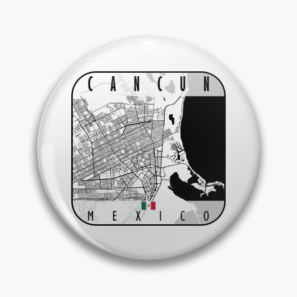 Item preview, CANCUN MAP MEXICO designed and sold by hatimelhag.