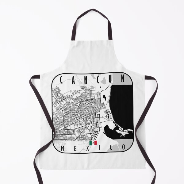 Item preview, CANCUN MAP MEXICO designed and sold by hatimelhag.