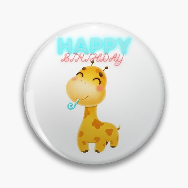 Item preview, Happiest Birthday Ever, with Ralph The Giraffe designed and sold by Eranthe Bernardo.