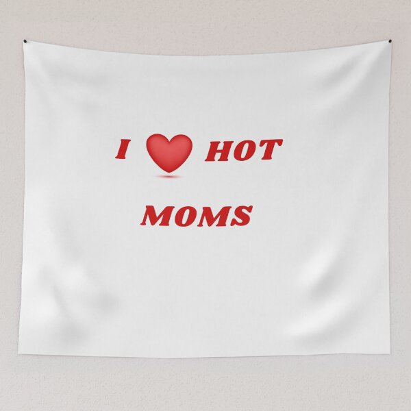 Aperçu de l'œuvre J'AIME LES MAMANS CHAUDES créée et vendue par semsemworld.