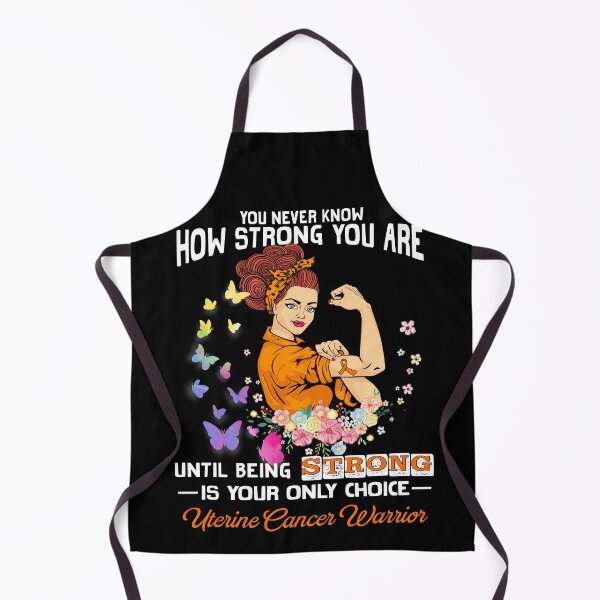 Item preview, Uterine Cancer Warrior You Never Know How Strong You Are designed and sold by largellie.