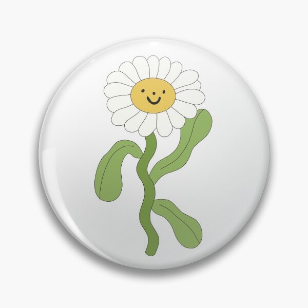 Item preview, Smiley daisy designed and sold by PeachCatDesigns.