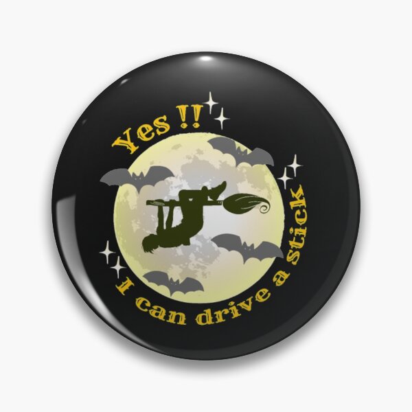 Item preview, Halloween Yes I can drive a stick designed and sold by StarcyWol.