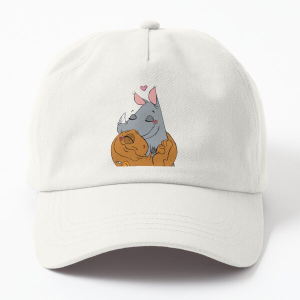 Rhino and Dino in: Lovable Hug! Dad Hat