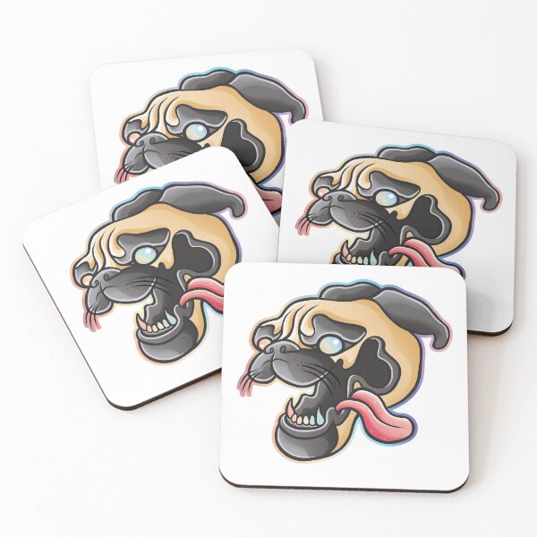 Item preview, Crazy Pug Funny Dog designed and sold by SmittyGFX.