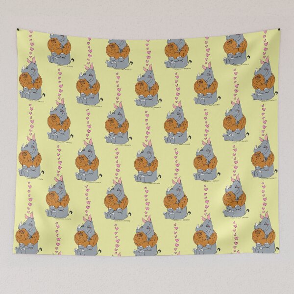 Item preview, Rhino and Dino in: Lovable Hug! designed and sold by SeabearPress.