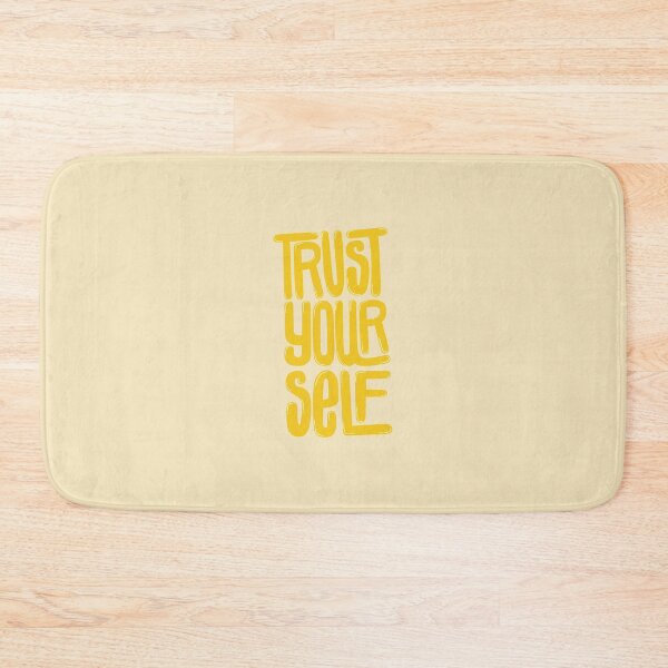 Item preview, Trust Yourself Yellow designed and sold by PepAndGrace.