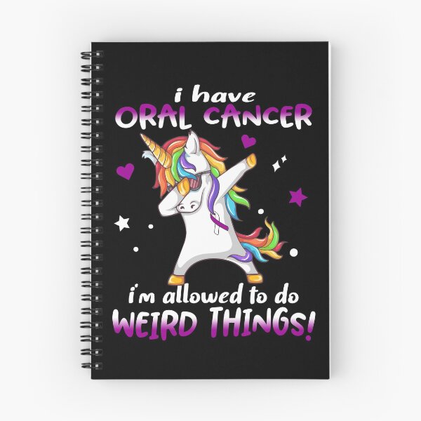 Item preview, Oral Cancer Warrior I'm Allowed To Do Weird Things designed and sold by Brad-FI.