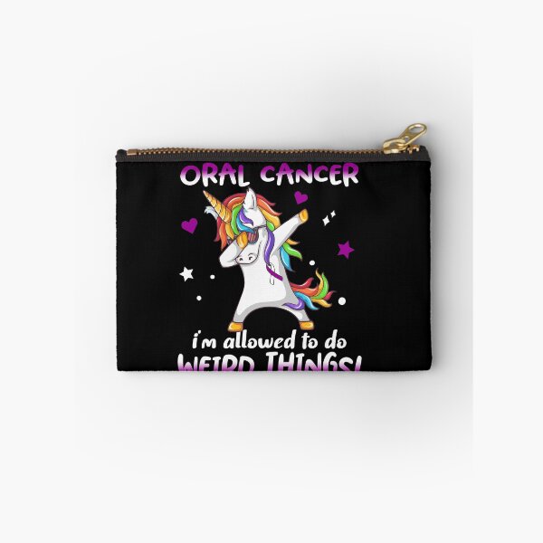 Item preview, Oral Cancer Warrior I'm Allowed To Do Weird Things designed and sold by Brad-FI.