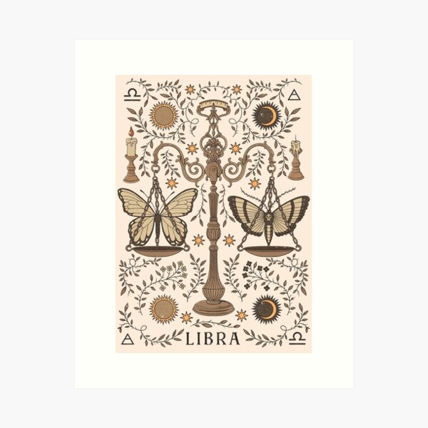 Libra Art Print