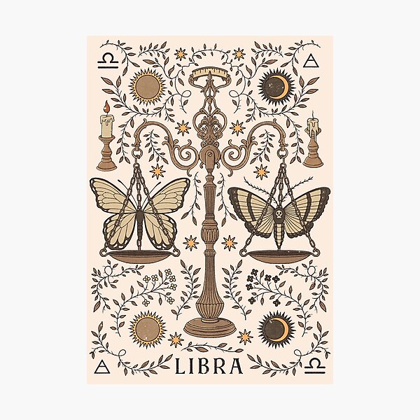 Libra Photographic Print
