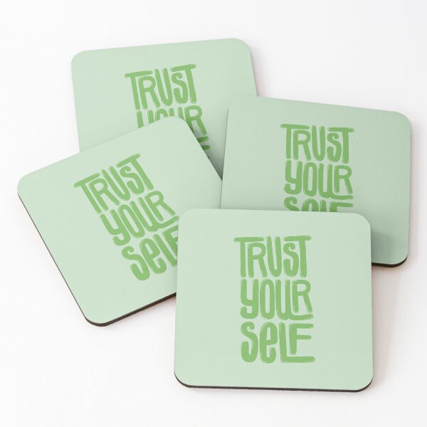 Item preview, Trust Yourself Green designed and sold by PepAndGrace.