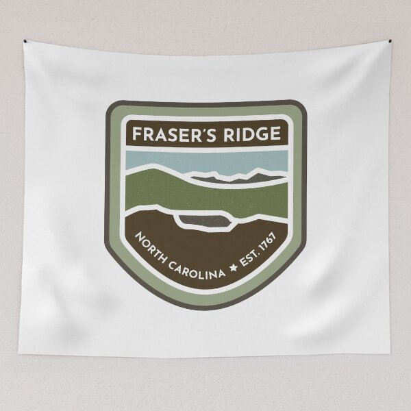 Item preview, Fraser's Ridge Travel Badge designed and sold by ELoganDesigns.