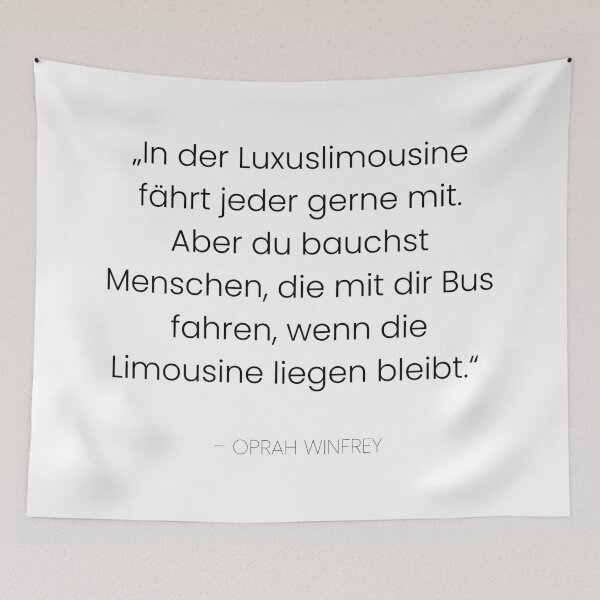 Item preview, LIMOUSINE - Oprah Winfrey quote, friendship designed and sold by annaspoljar.