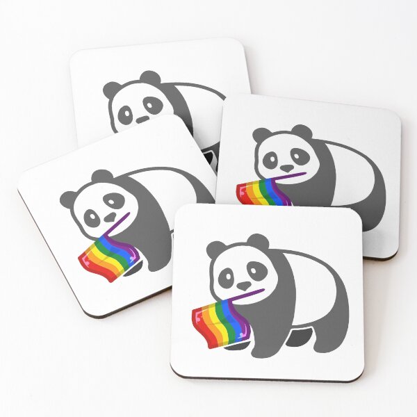 Item preview, Pride Panda  designed and sold by Doodlebeano.