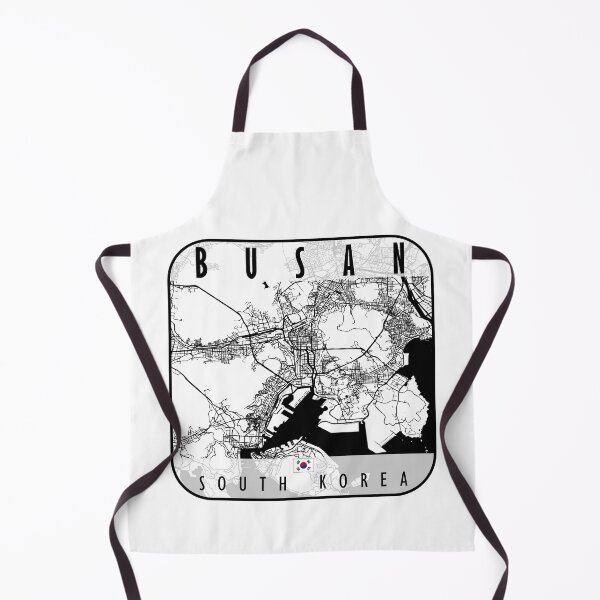 Item preview, BUSAN MAP SOUTH KOREA designed and sold by hatimelhag.