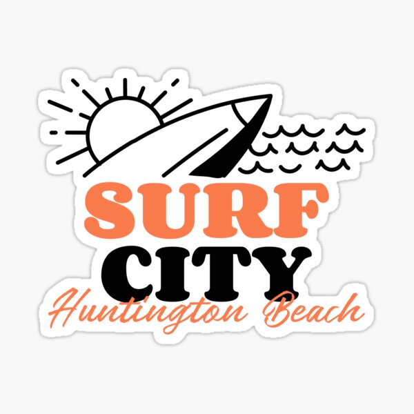 Item preview, Surf City Huntington Beach, Estados Unidos designed and sold by LittleFlairTee.