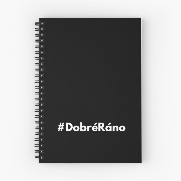 Item preview, Hashtag Dobré Ráno - Czech and Slovak - Good Morning designed and sold by HashtagZone.