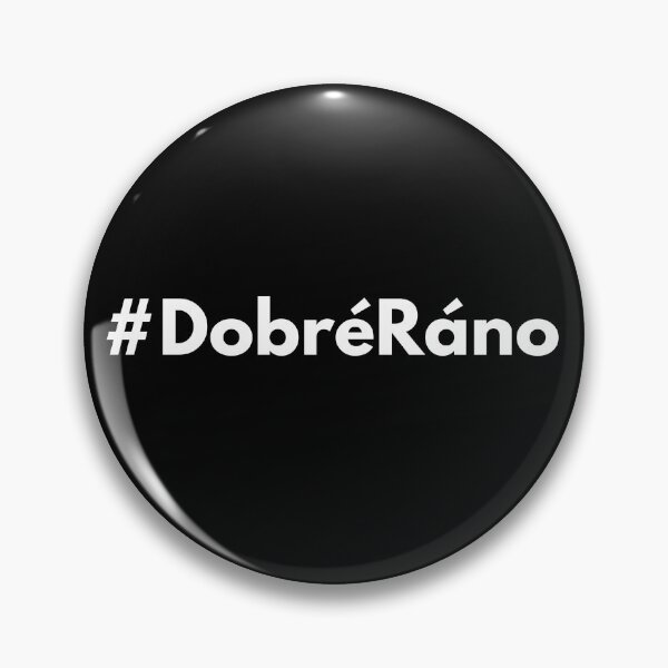 Item preview, Hashtag Dobré Ráno - Czech and Slovak - Good Morning designed and sold by HashtagZone.