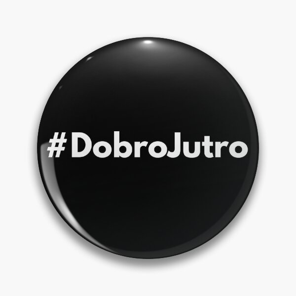 Item preview, Hashtag Dobro Jutro - Slovenian - Good Morning designed and sold by HashtagZone.