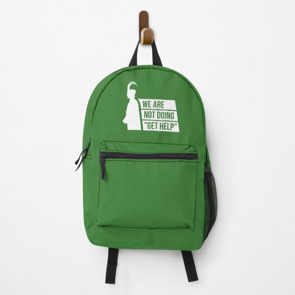Item preview, We Are Not Doing "Get Help" (Green BG) designed and sold by FilipeFerreira.