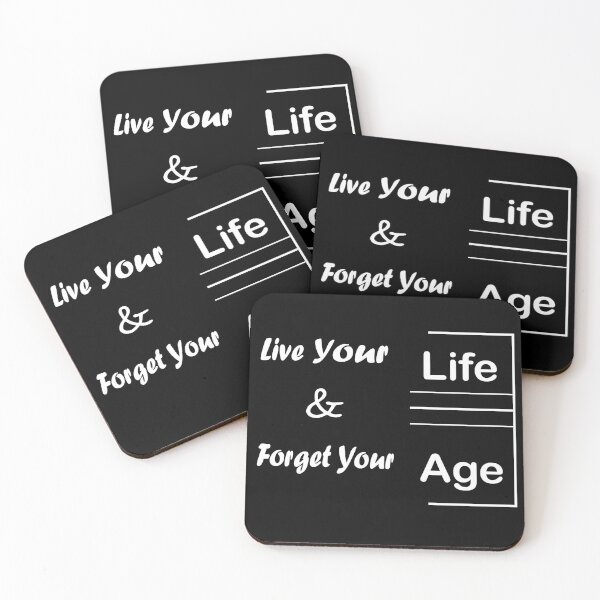 Item preview, Live Your Life & Forget Your Age Shirt designed and sold by YSNbr.