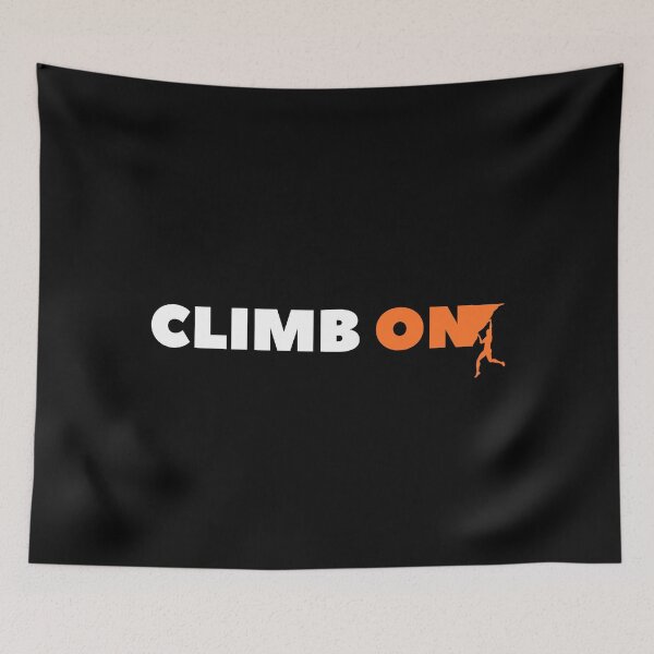 Item preview, Climb On. Rock Climbing designed and sold by Boulder Design Co.
