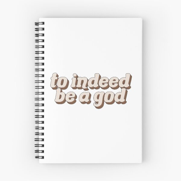 Item preview, to indeed be a god (brown) designed and sold by seashoreghost.