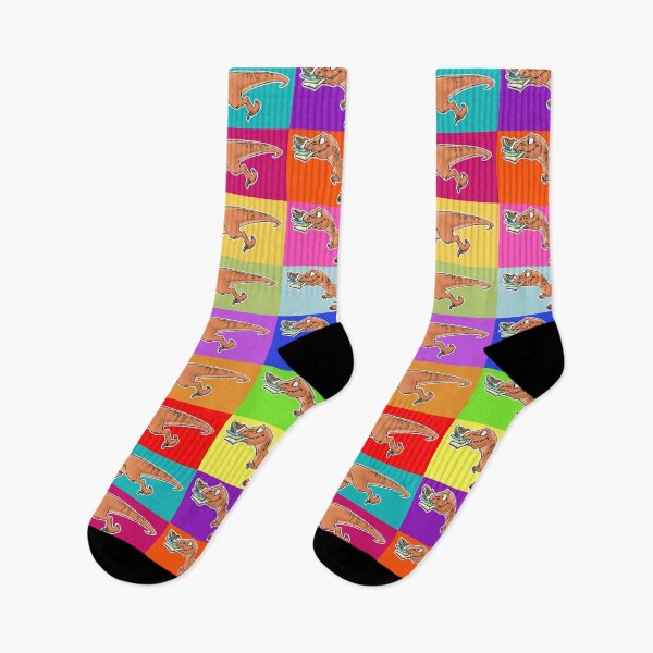 Item preview, Raptor Rainbow! designed and sold by SeabearPress.