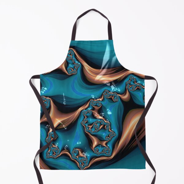 Item preview, Teal and Gold Silk designed and sold by Elisabeth Lucas.
