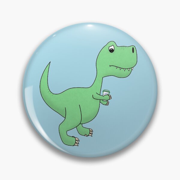 Item preview, T-Rex Can't Drink Coffee designed and sold by Eeven.