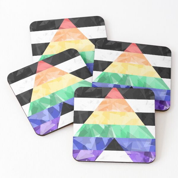Item preview, Straight Ally Pride Shards designed and sold by SchwarzEzri.