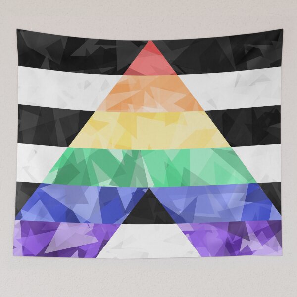 Item preview, Straight Ally Pride Shards designed and sold by SchwarzEzri.