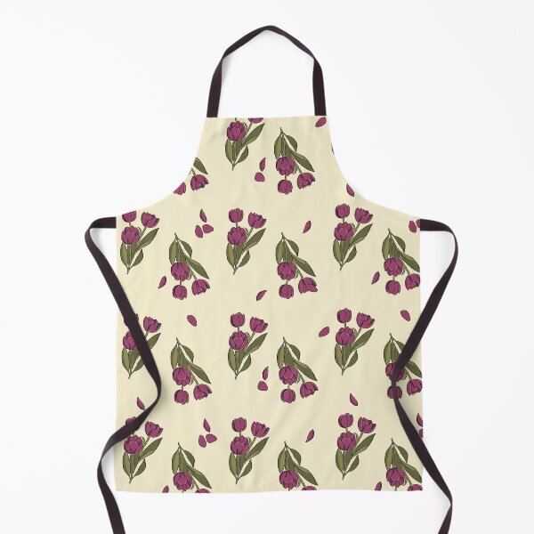 Item preview, sketchy tulips pattern designed and sold by Sara Frane.