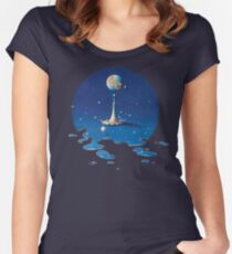 Time - Electric Light Orchestra Women's Fitted Scoop T-Shirt