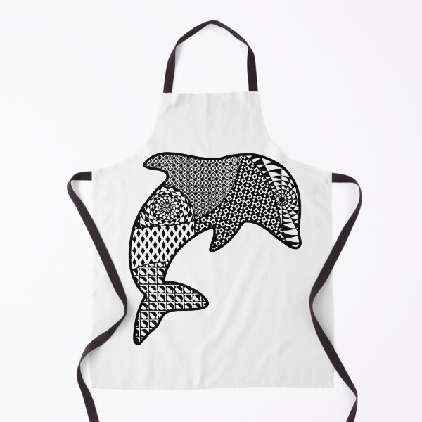 Item preview, Zendoodle dolphin designed and sold by heatherbenner.