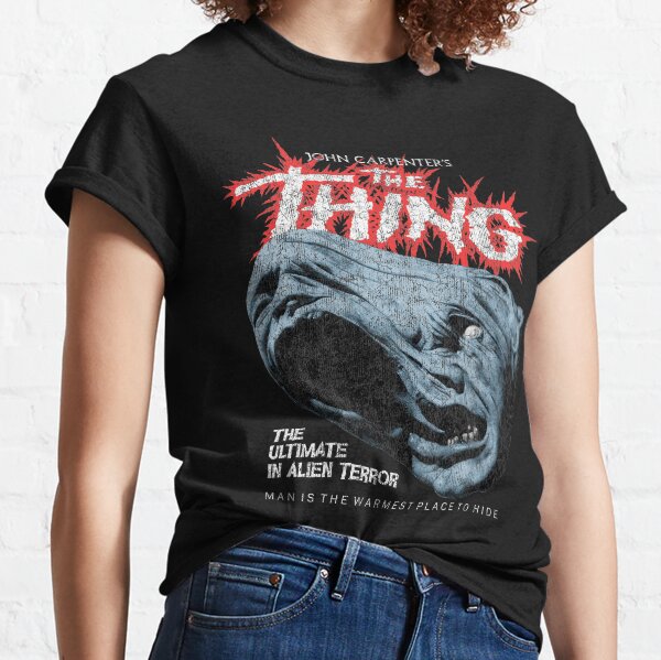 The Thing Distressed John Carpenter Horror Sci Fi Classic T-Shirt