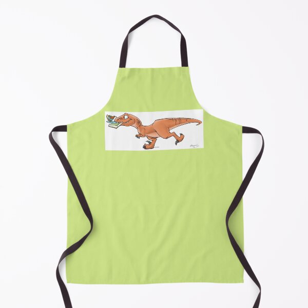 Item preview, Raptor Tea and Book Fetch! from Mom Needs a Dinosaur! Book - Green Background designed and sold by SeabearPress.