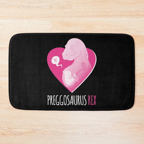 Item preview, Funny Preggosaurus Trex Pregnancy Announcement Dinosaur Preggo designed and sold by Bonehead Creations.