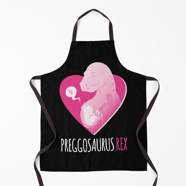 Item preview, Funny Preggosaurus Trex Pregnancy Announcement Dinosaur Preggo designed and sold by Bonehead Creations.