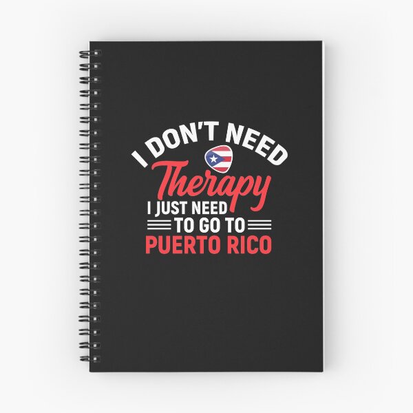 Item preview, Puerto Rican  Flag  I Don't Need Therapy I Just Need to Go to Puerto Rico designed and sold by obedtheartist.