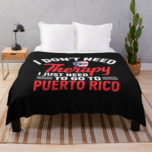 Item preview, Puerto Rican  Flag  I Don't Need Therapy I Just Need to Go to Puerto Rico designed and sold by obedtheartist.