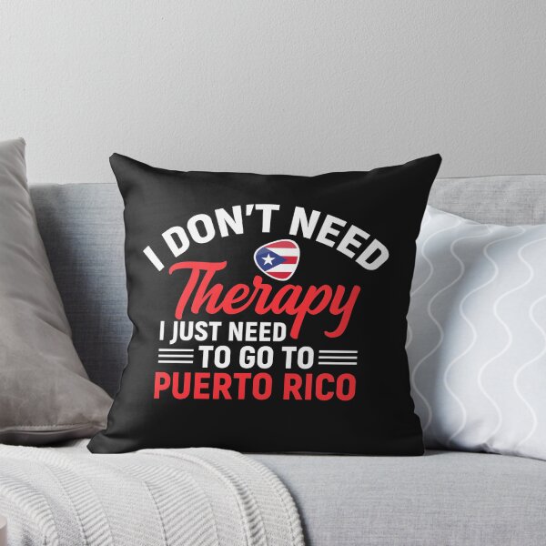 Item preview, Puerto Rican  Flag  I Don't Need Therapy I Just Need to Go to Puerto Rico designed and sold by obedtheartist.