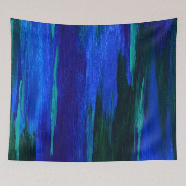 Item preview, Midnight Waterfall (Acrylic Painting) designed and sold by Lori Ackley.