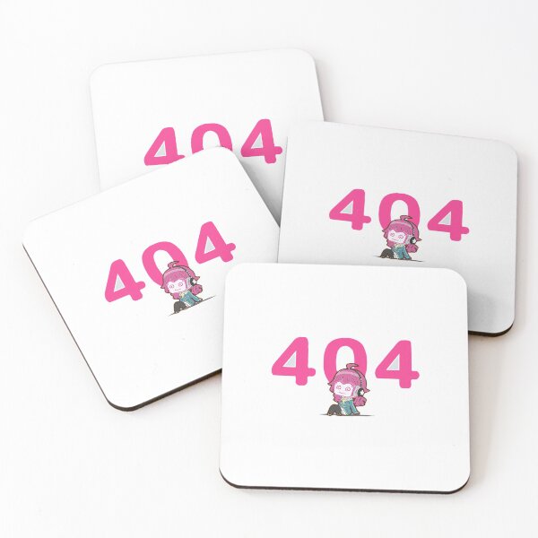 Item preview, Anime girl error 404 designed and sold by DellaRe.