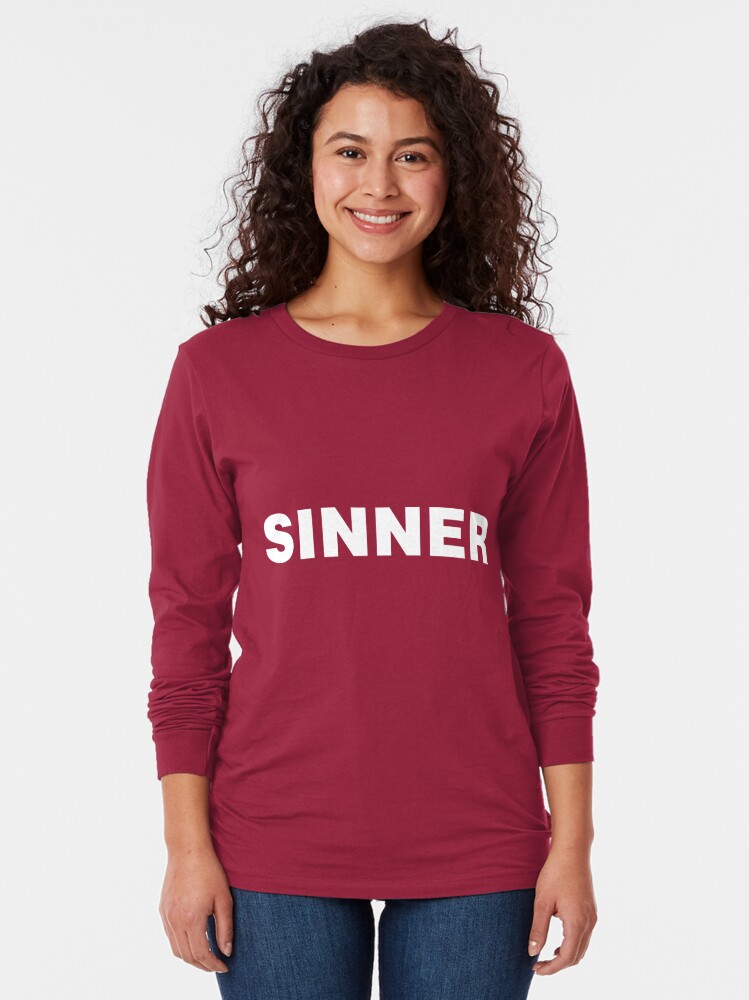 "SINNER (b)" T-shirt By GodsAutopsy | Redbubble