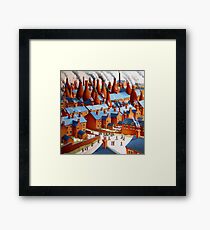 Going to Work. Framed Print